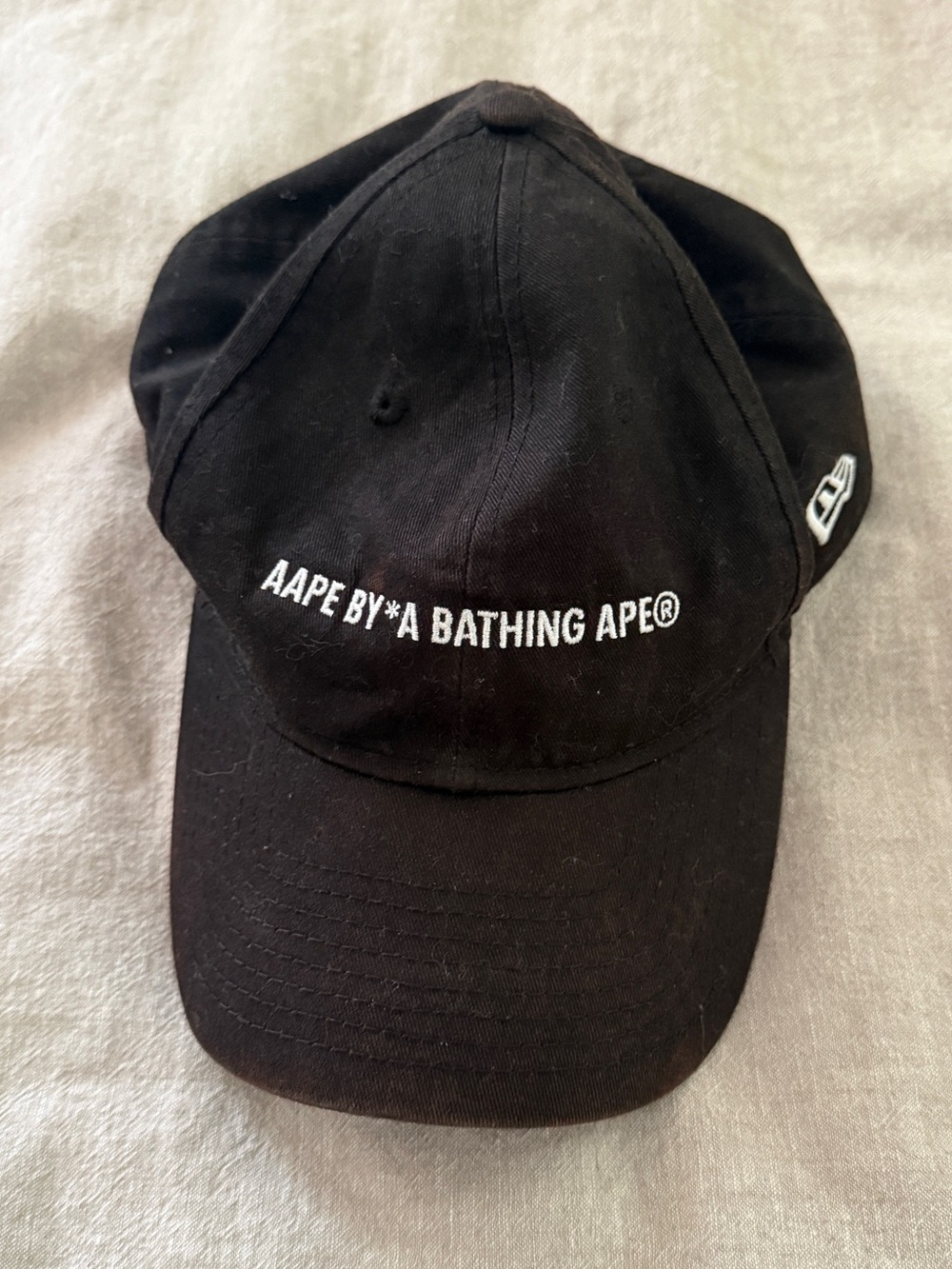 AAPE by A Bathing Ape x New Era 9Twenty Dad Hat — Black